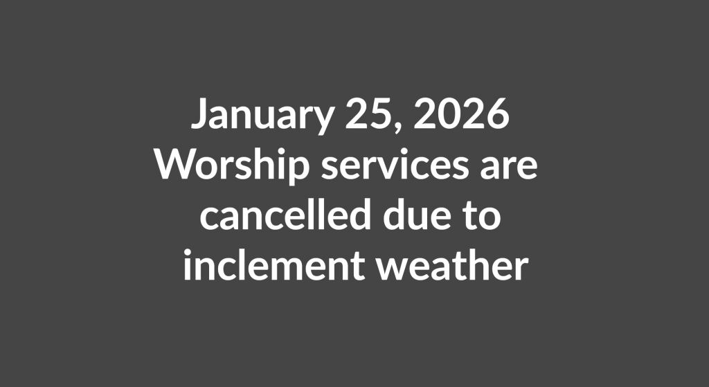 Services Cancelled